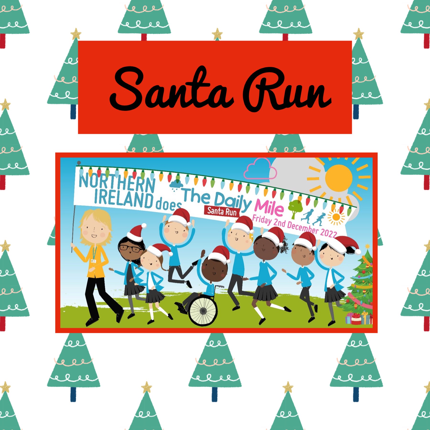 Kicking off our Christmas festivities 🎄 We had the best time taking part in our Daily Mile Santa Run Event.😍🎅🏼